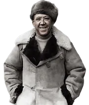 Мужчина в бекеше